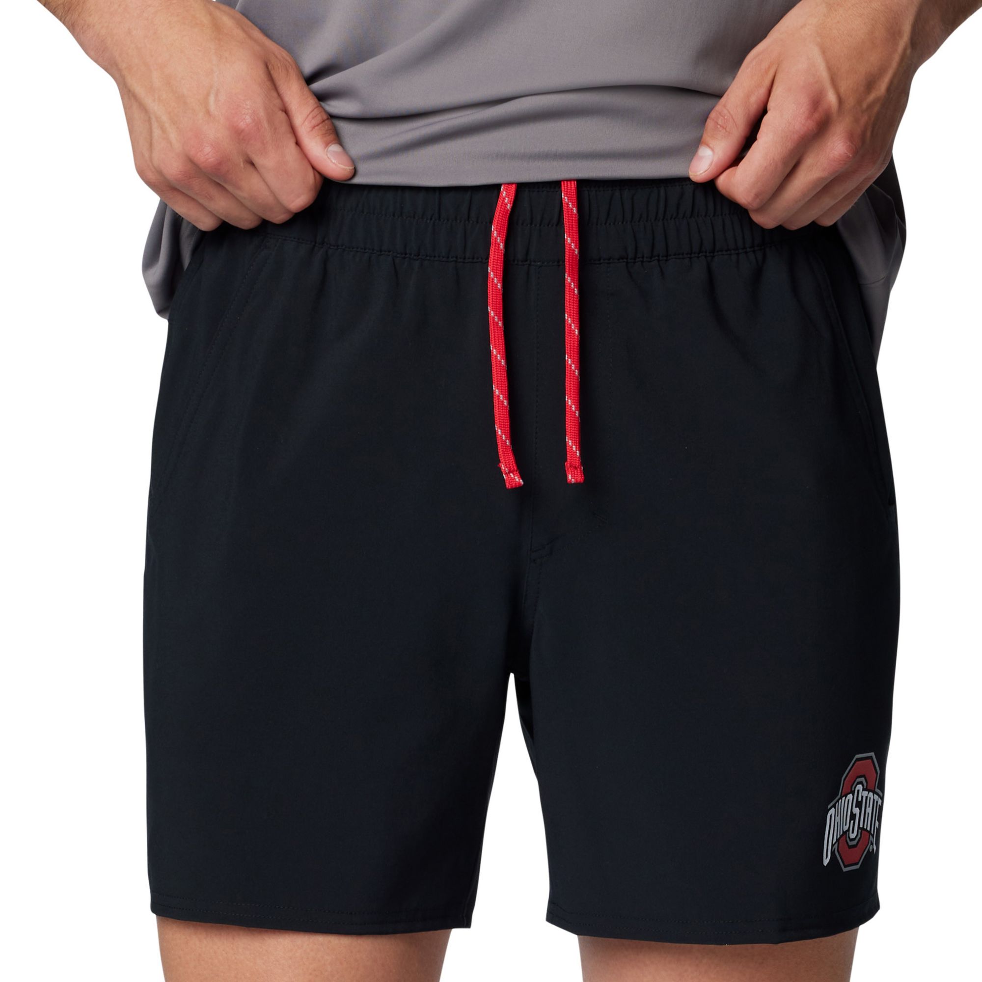 Columbia Men's Ohio State Buckeyes Black Terminal Roamer Shorts product image