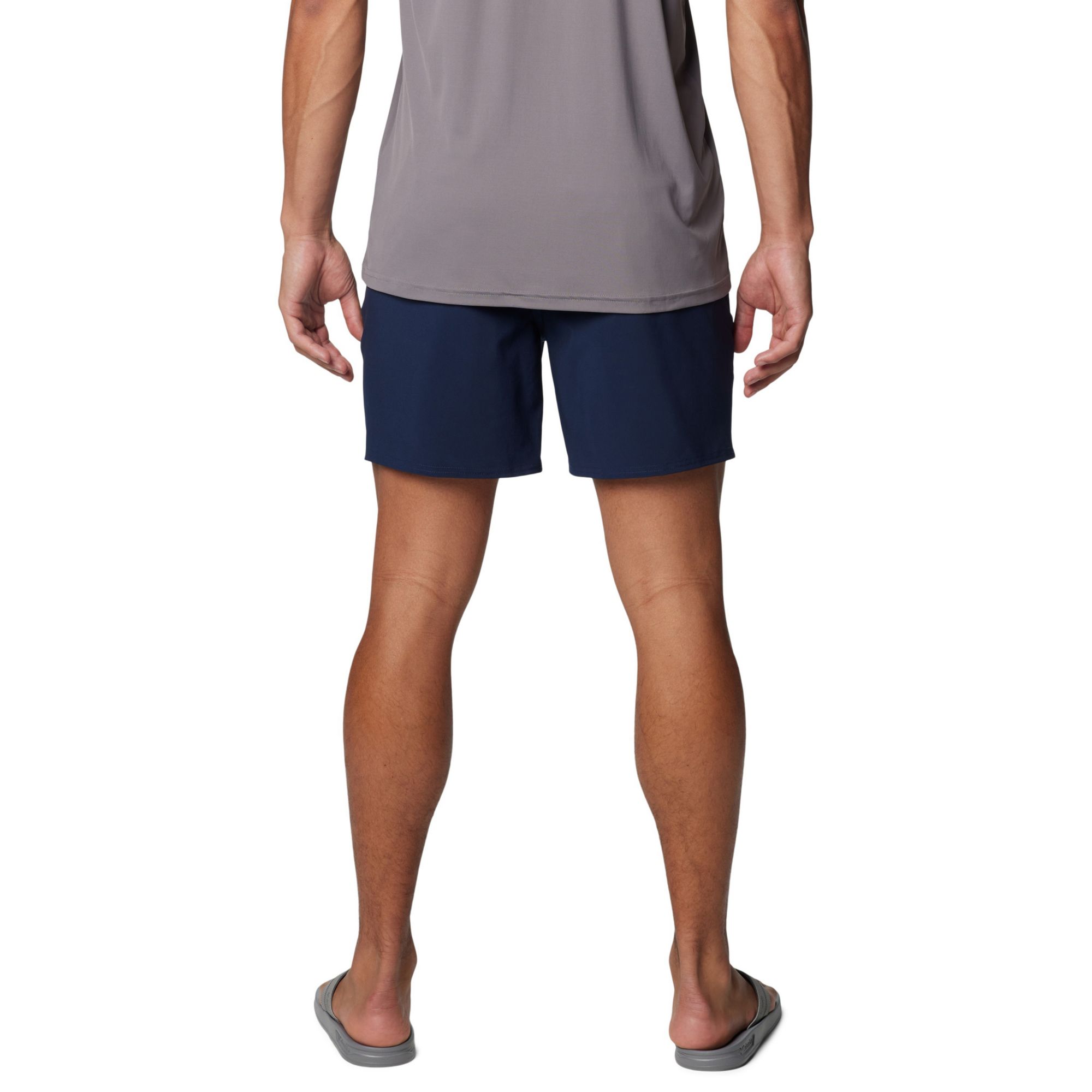 Columbia Men's Michigan Wolverines Navy Terminal Roamer Shorts product image