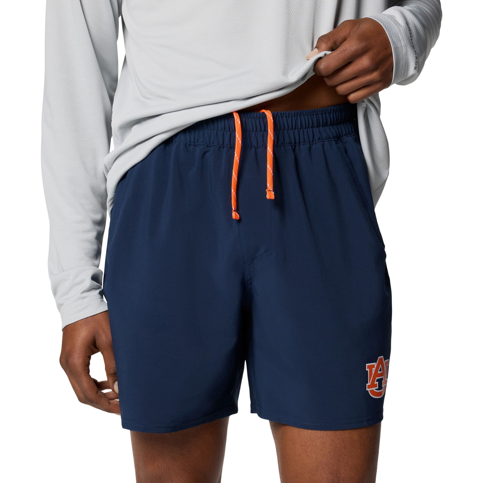 Columbia Men's Auburn Tigers Navy Terminal Roamer Shorts product image