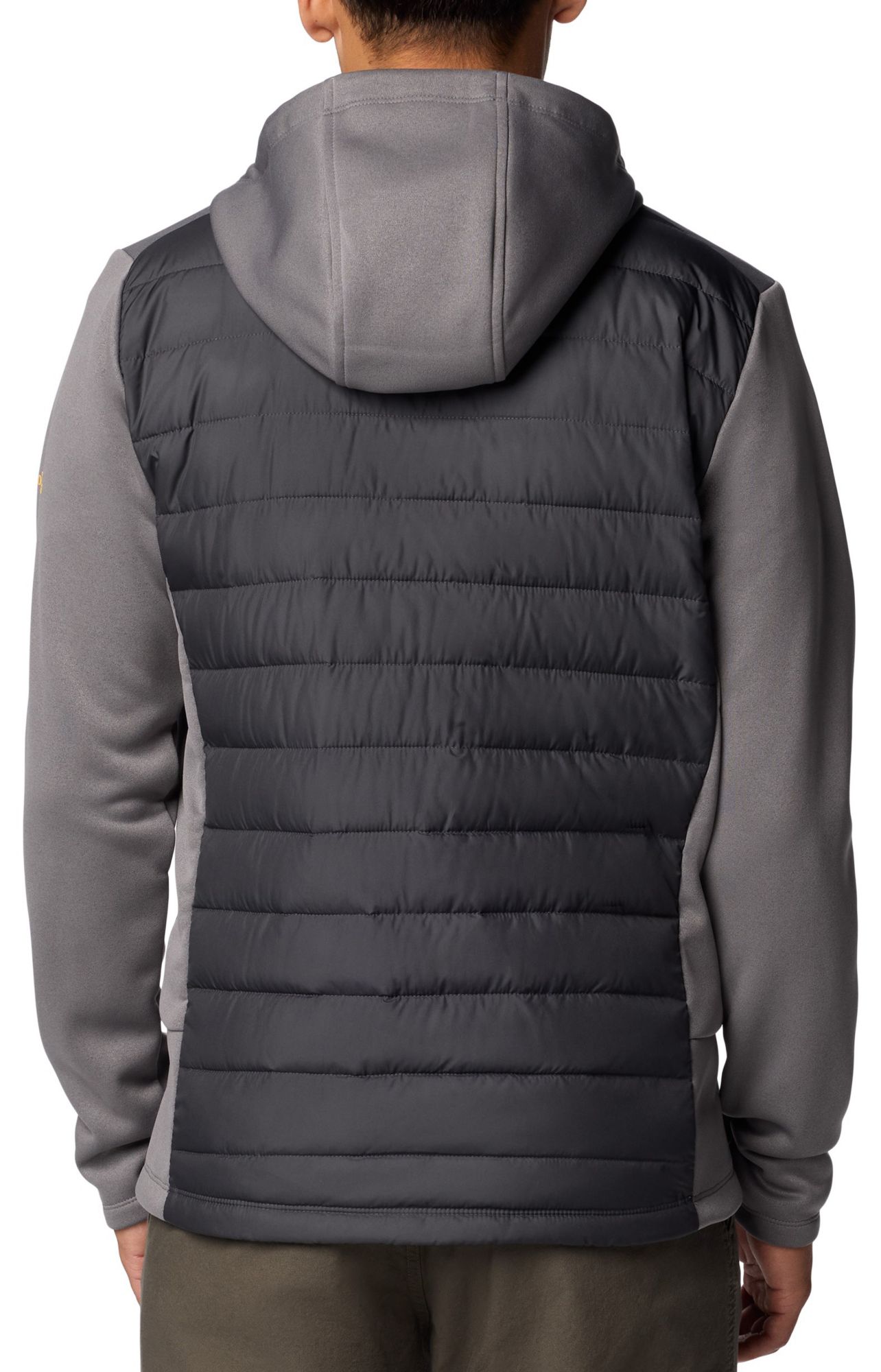 Columbia Men's LSU Tigers City Grey Hybrid Full-Zip Jacket product image