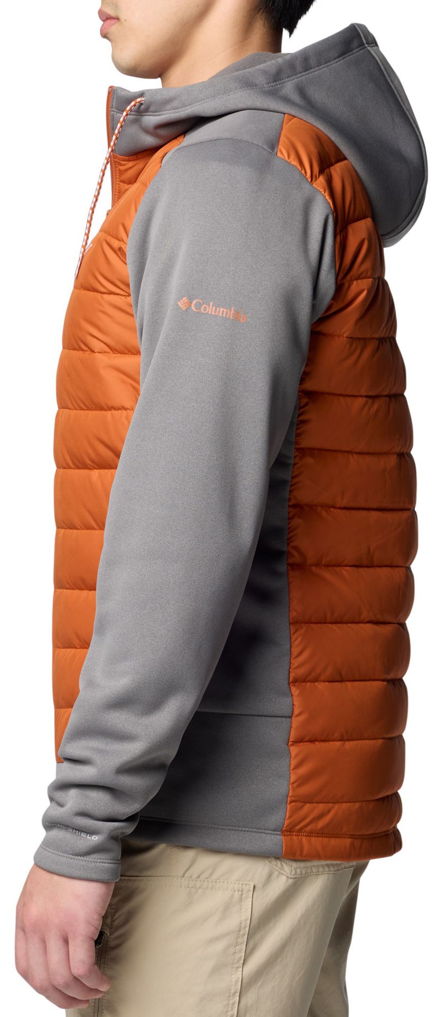 Columbia Men's Texas Longhorns City Grey Hybrid Full-Zip Jacket product image