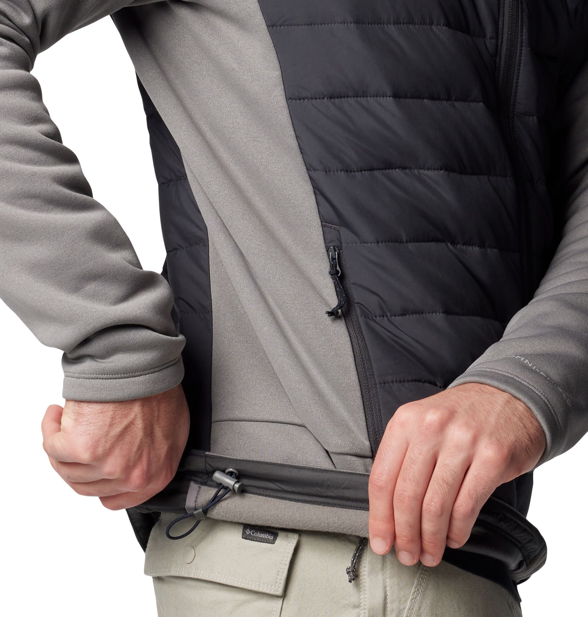 Columbia Men's Kentucky Wildcats City Grey Hybrid Full-Zip Jacket product image