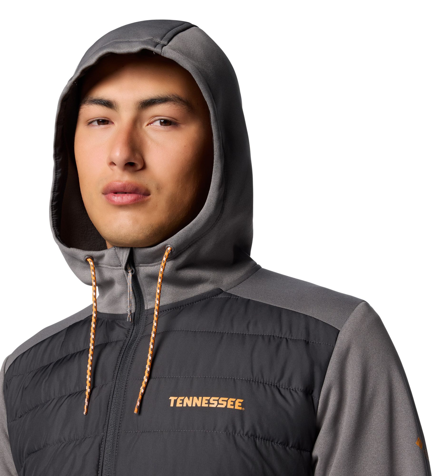 Columbia Men's Tennessee Volunteers City Grey Hybrid Full-Zip Jacket product image