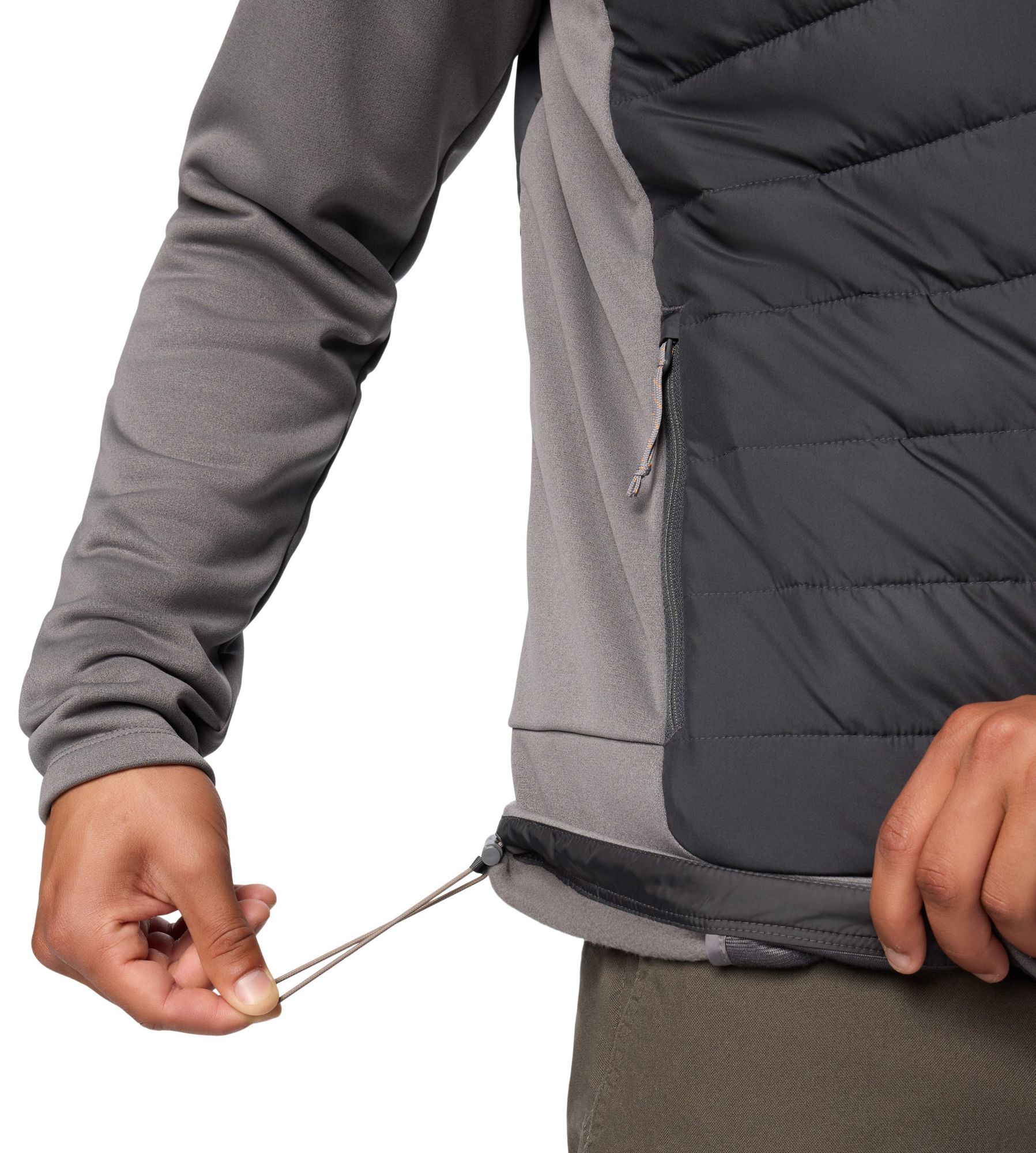 Columbia Men's Tennessee Volunteers City Grey Hybrid Full-Zip Jacket product image