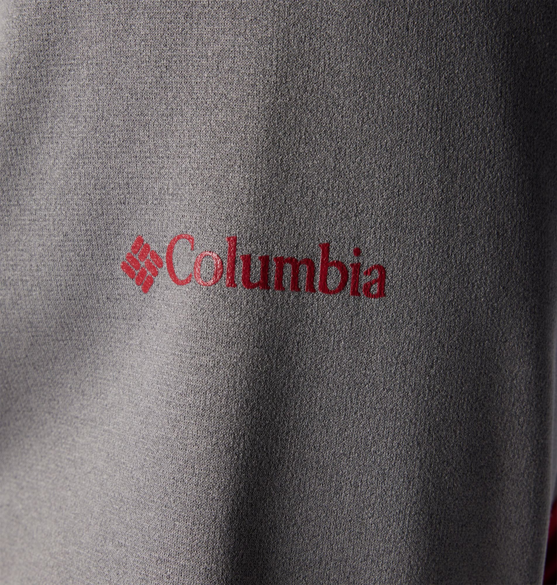 Columbia Men's Alabama Crimson Tide City Grey Hybrid Full-Zip Jacket product image