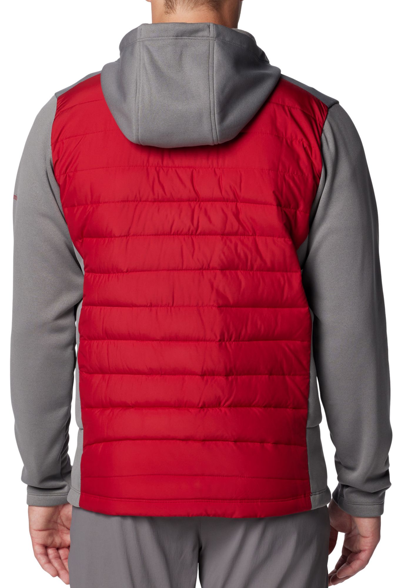 Columbia Men's Alabama Crimson Tide City Grey Hybrid Full-Zip Jacket product image