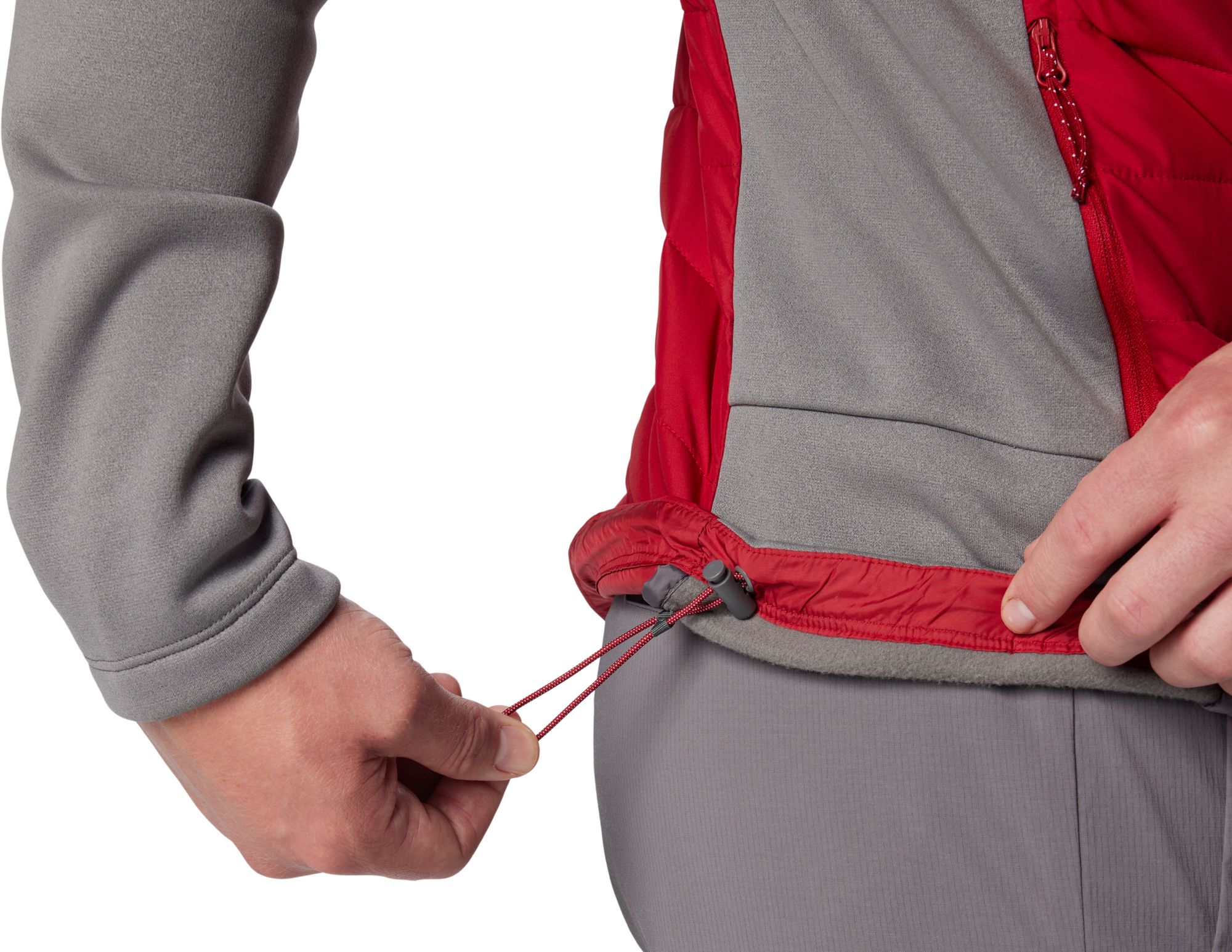 Columbia Men's Alabama Crimson Tide City Grey Hybrid Full-Zip Jacket product image