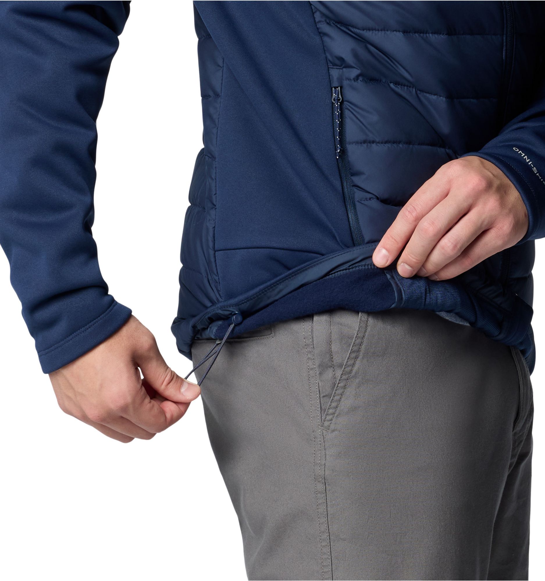 Columbia Men's Penn State Nittany Lions Collegiate Navy Hybrid Full-Zip Jacket product image