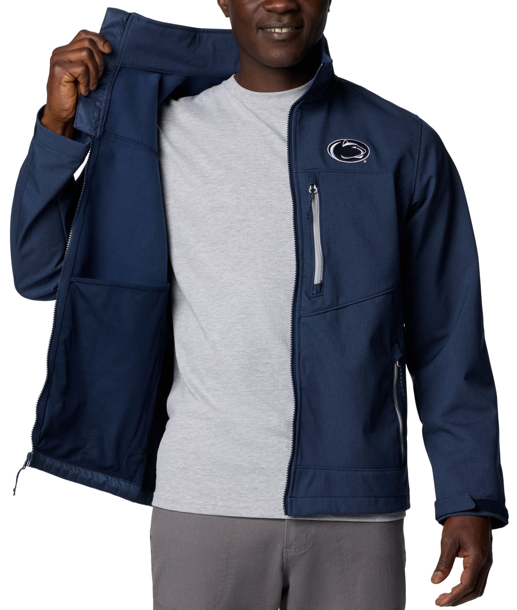 Columbia Men's Penn State Nittany Lions Collegiate Navy Ascender III Full-Zip Jacket product image
