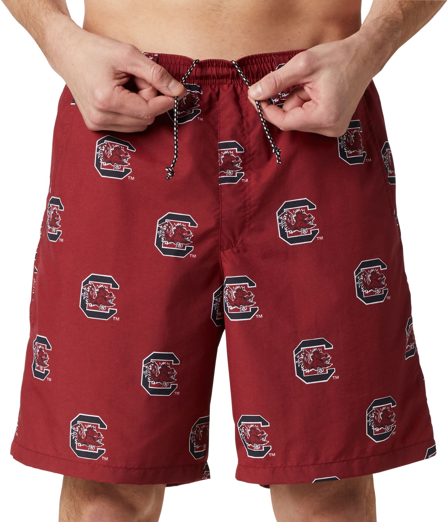 Columbia Men's South Carolina Gamecocks Beet Backcast III Printed Performance Shorts product image