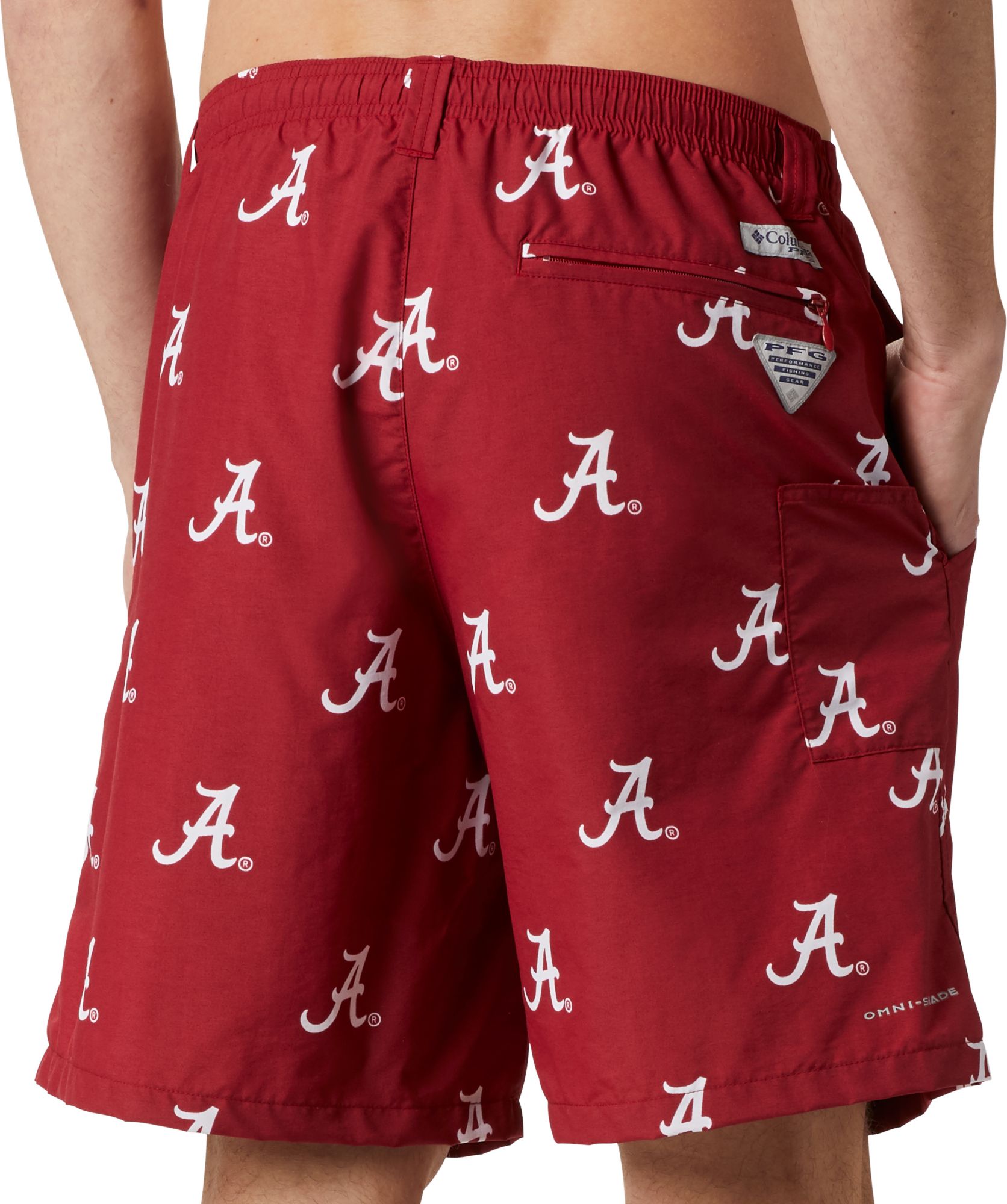 Columbia Men's Alabama Crimson Tide Red Velvet Backcast III Printed Performance Shorts product image