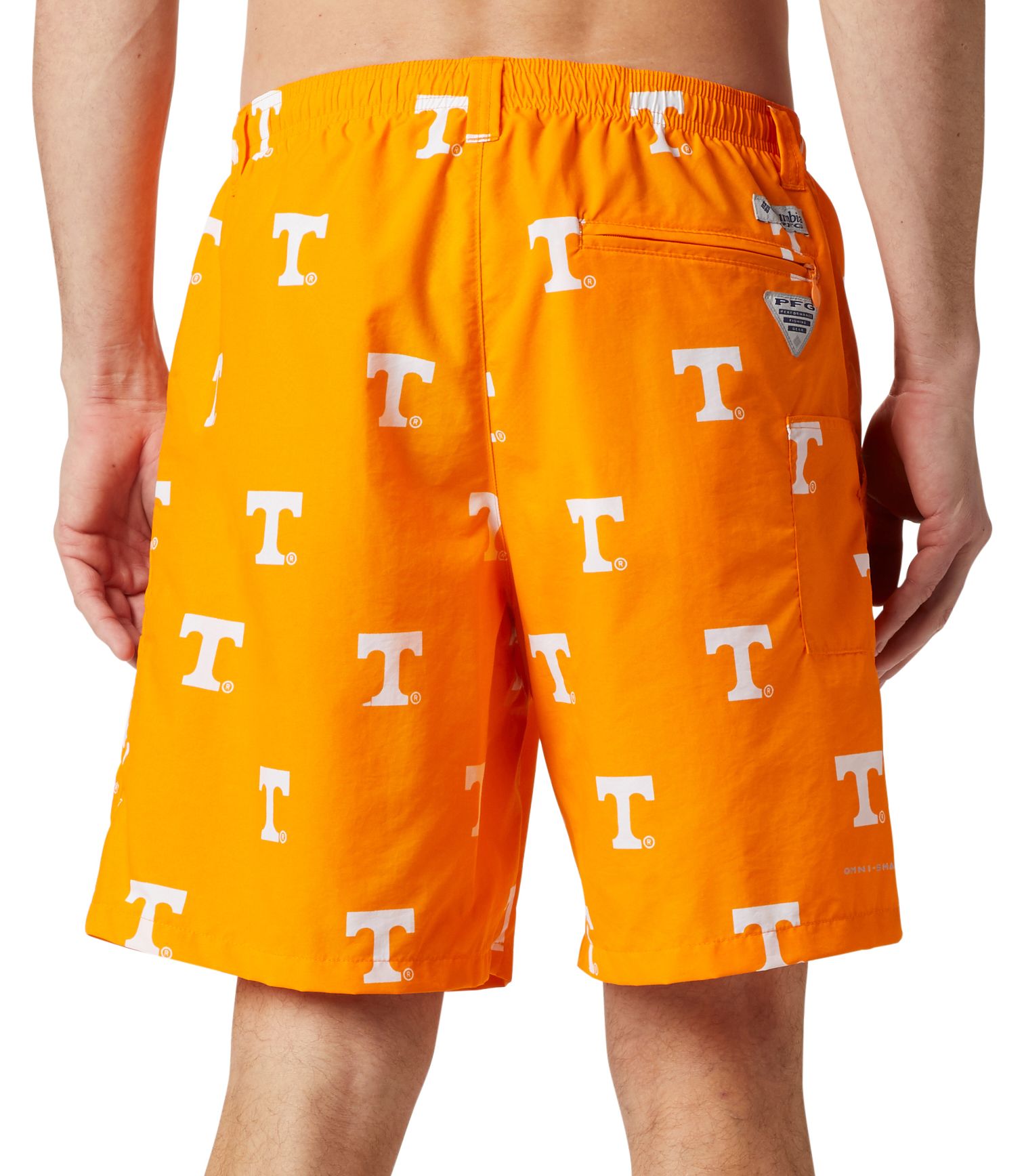 Columbia Men's Tennessee Volunteers Solarize Backcast III Printed Performance Shorts product image