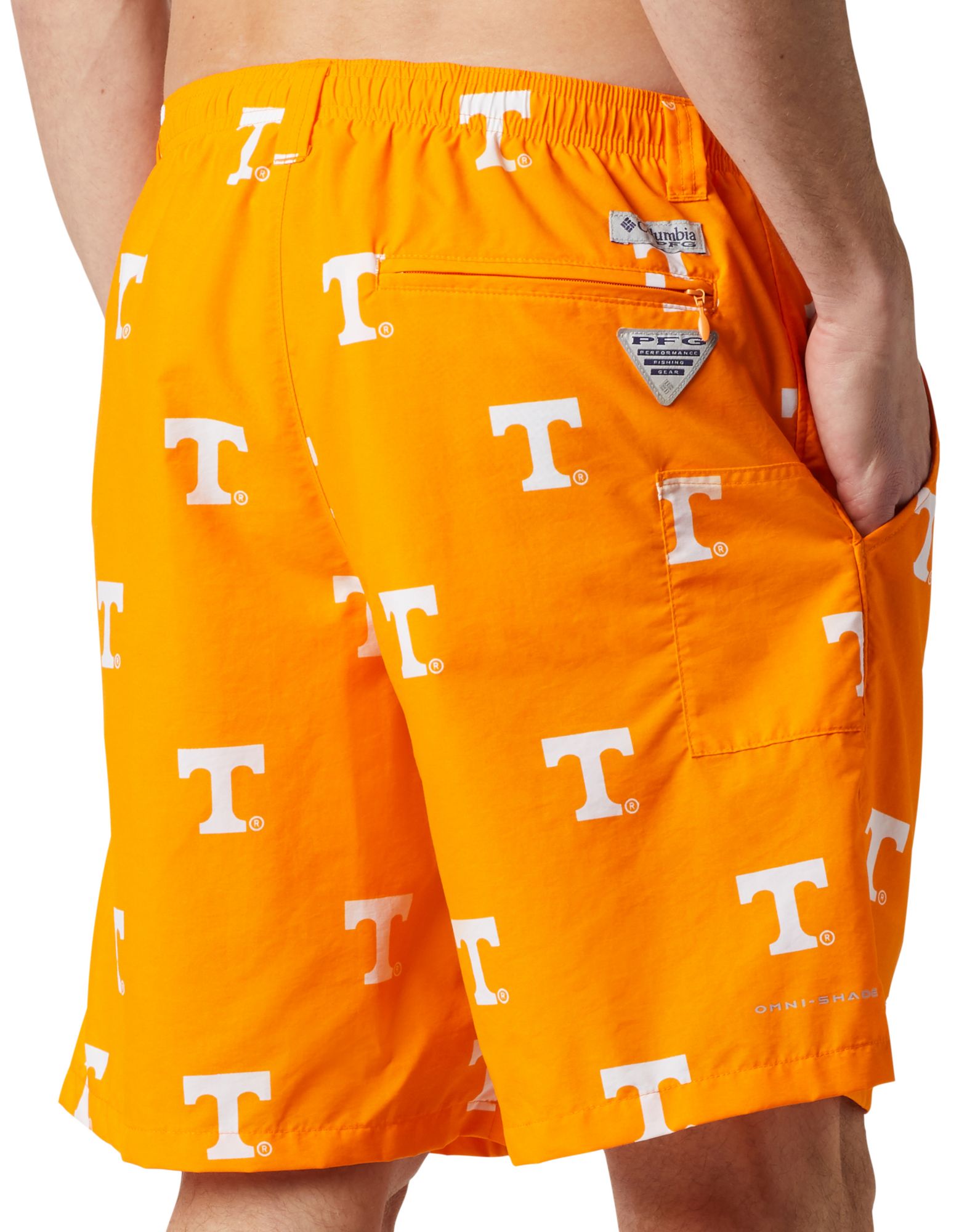 Columbia Men's Tennessee Volunteers Solarize Backcast III Printed Performance Shorts product image