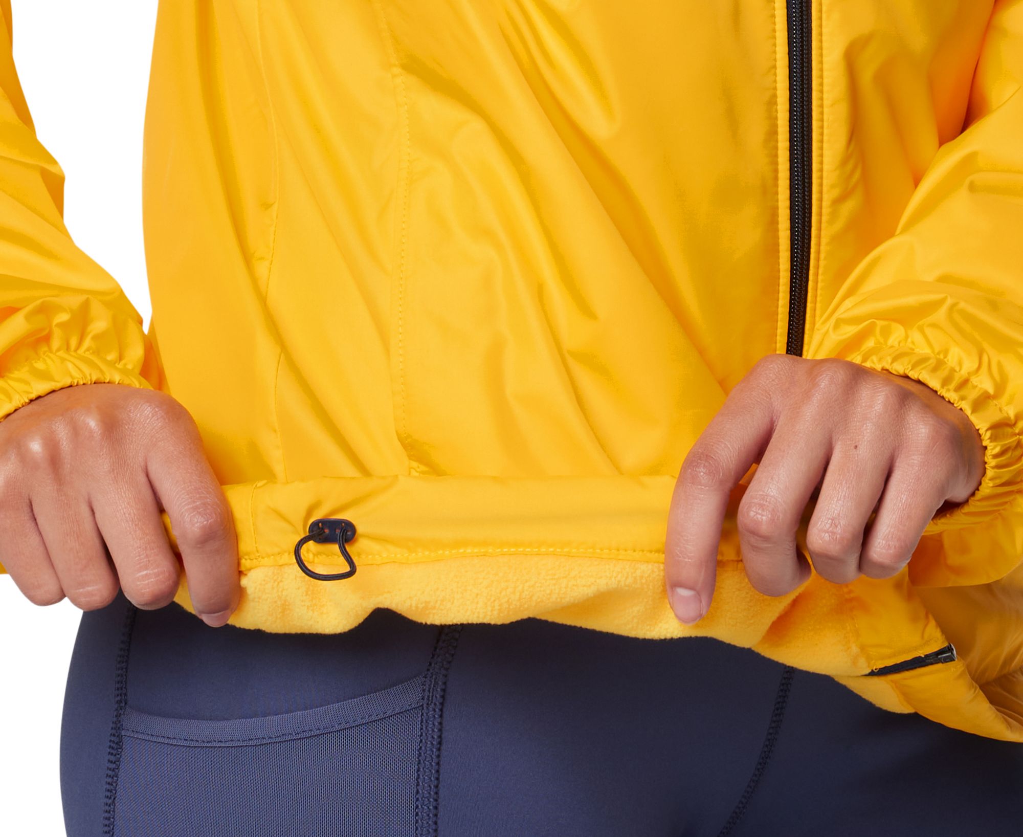 Columbia Women's Michigan Wolverines Navy/Yellow Flash Forward Lined Jacket product image