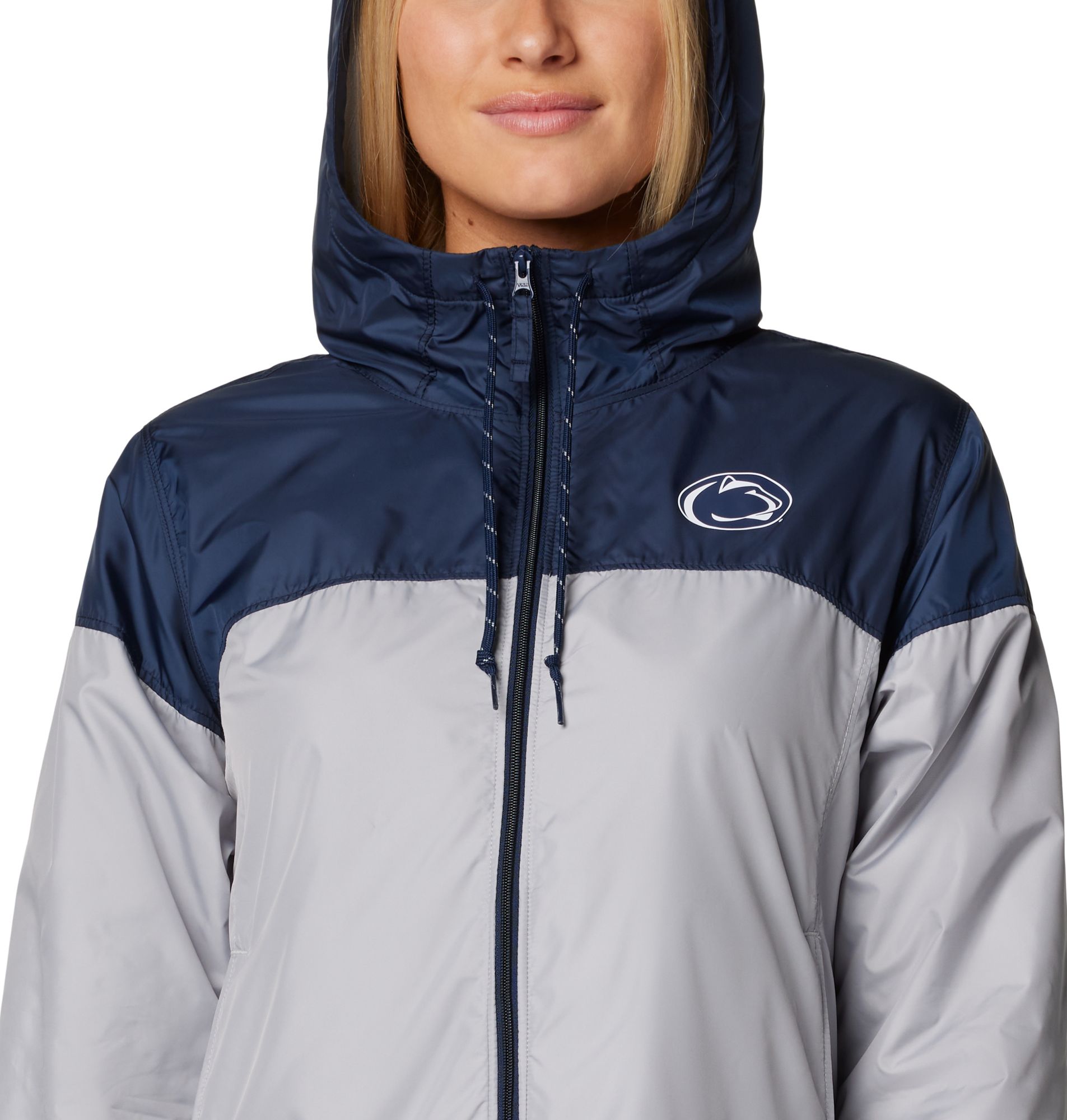 Columbia Women's Penn State Nittany Lions Navy/Grey Flash Forward Lined Jacket product image