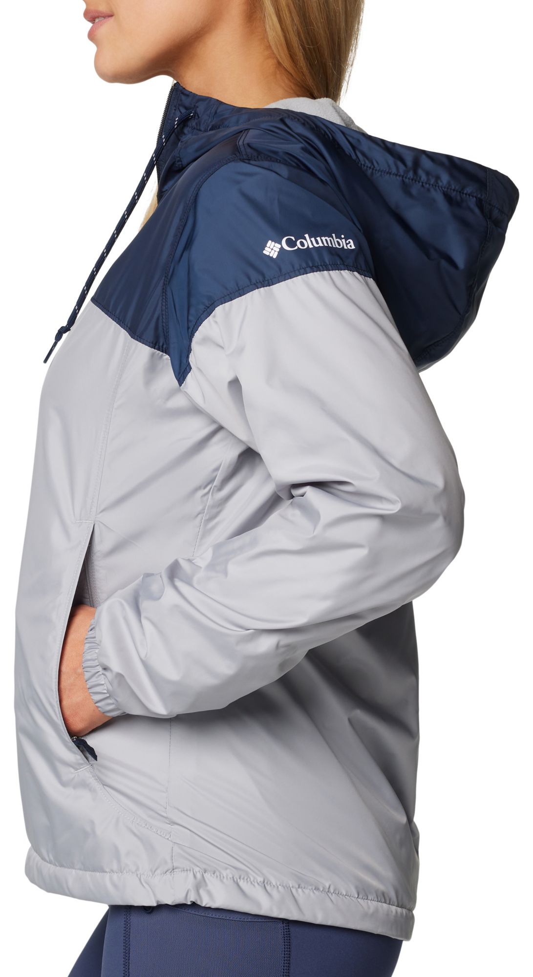 Columbia Women's Penn State Nittany Lions Navy/Grey Flash Forward Lined Jacket product image