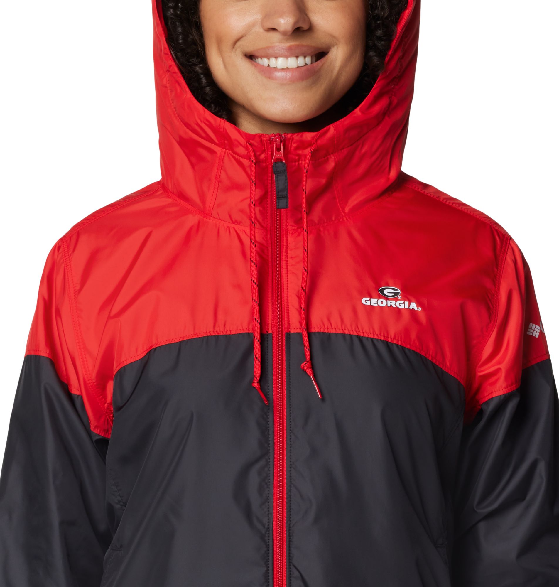 Columbia Women's Georgia Bulldogs Red/Black Flash Forward Lined Jacket product image
