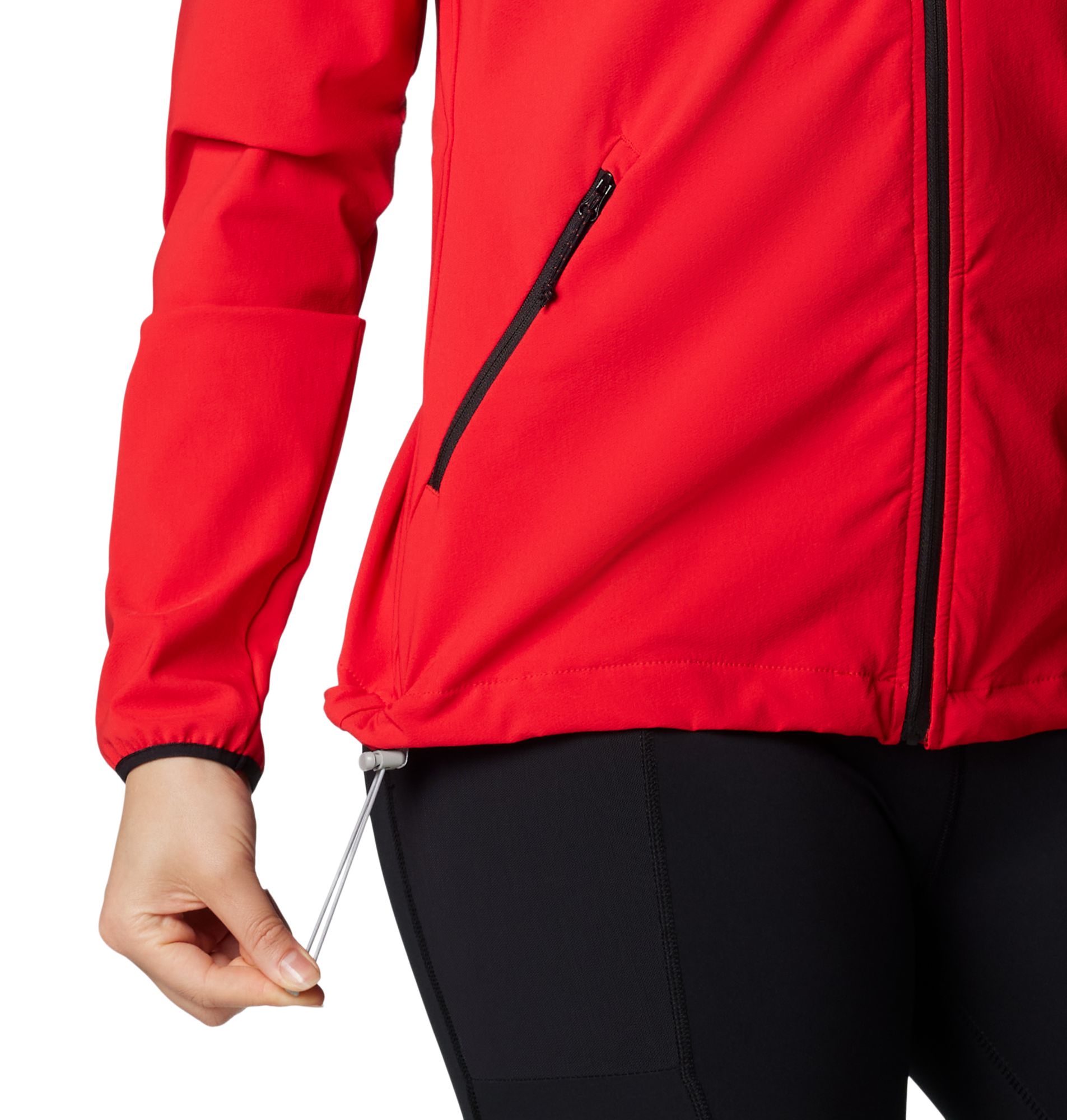 Columbia Women's Georgia Bulldogs Bright Red Canyon Point 1/2 Zip Pullover Fleece Jacket product image