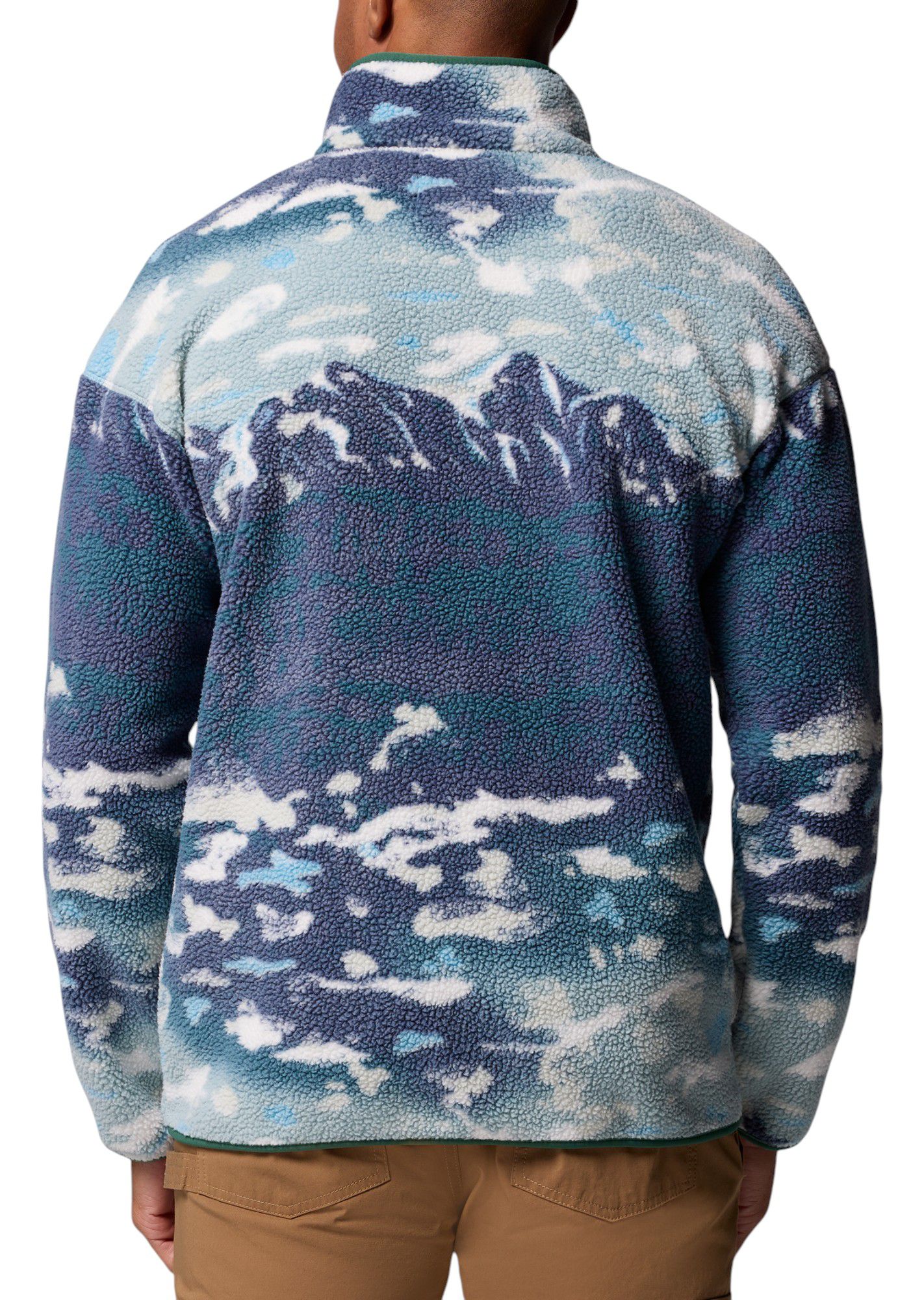 Columbia Men's Helvetia II Half Snap Printed Fleece Pullover product image