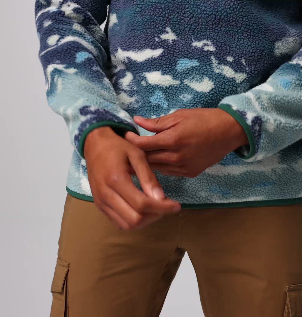 Columbia Men's Helvetia II Half Snap Printed Fleece Pullover product