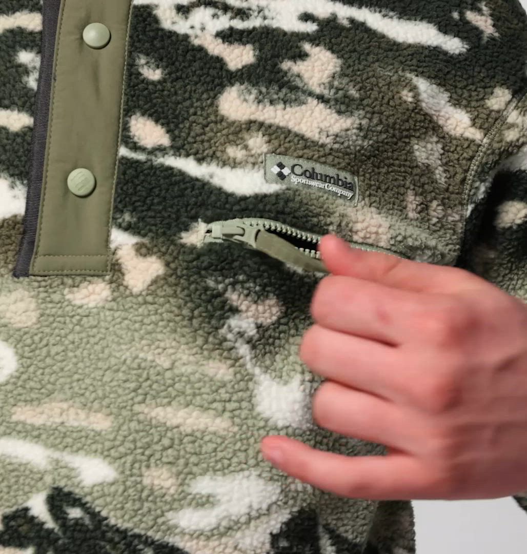 Columbia Men's Helvetia II Half Snap Printed Fleece Pullover product