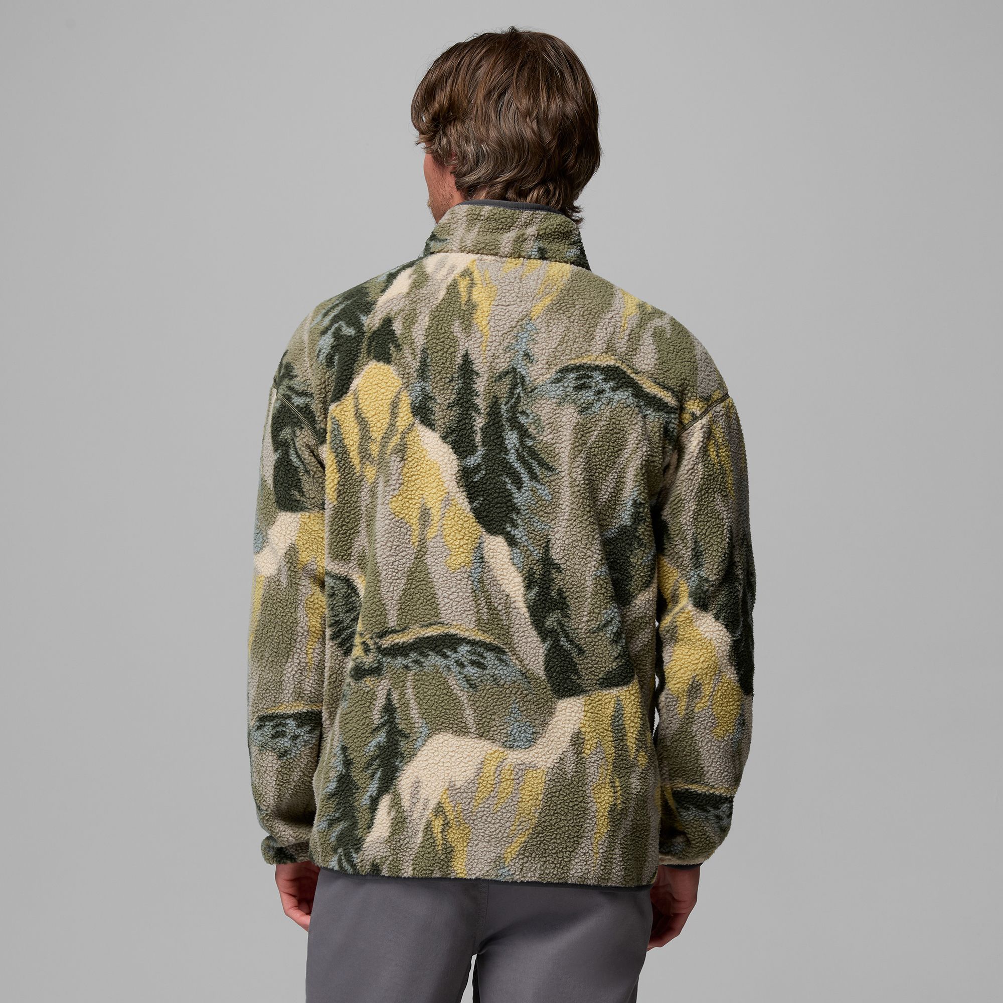 Columbia Men's Helvetia II Half Snap Printed Fleece Pullover product image