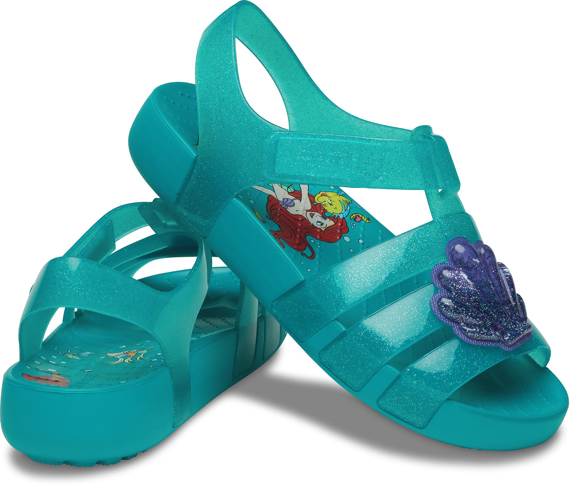 Crocs Kids' Princess Ariel Isabella Sandals product image