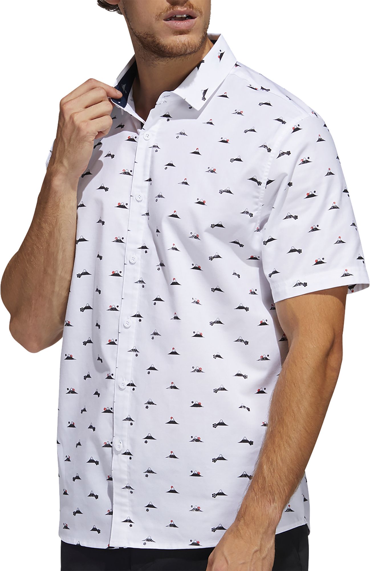 full button golf shirt