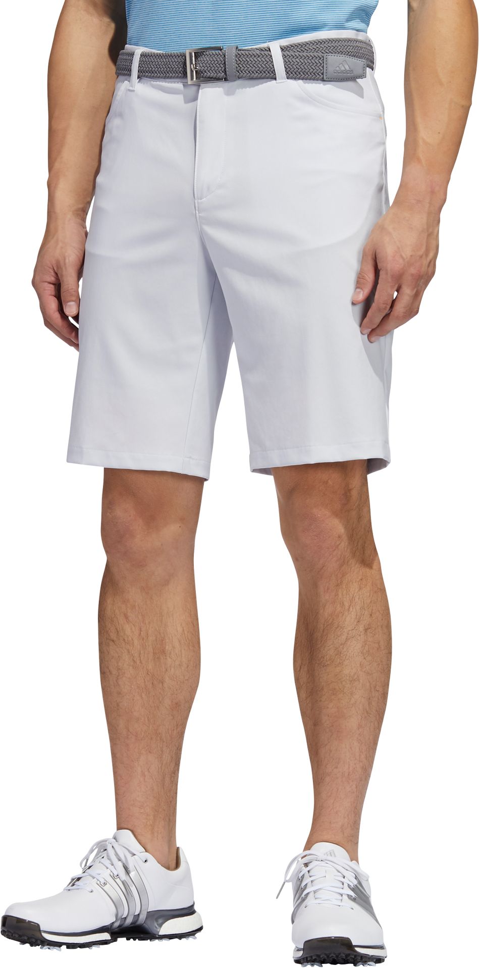 adidas blue golf shorts