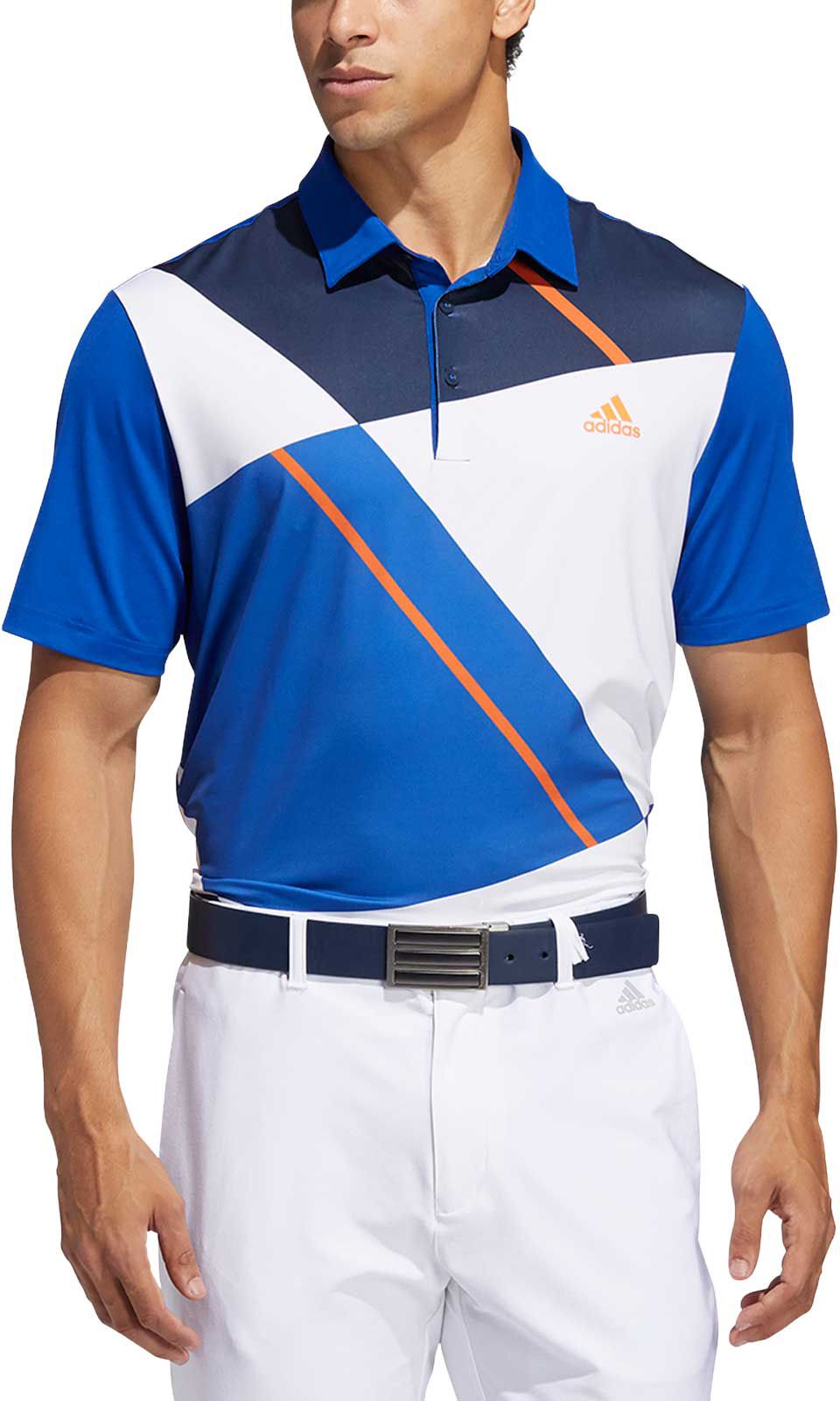 adidas men's ultimate365 logo golf polo