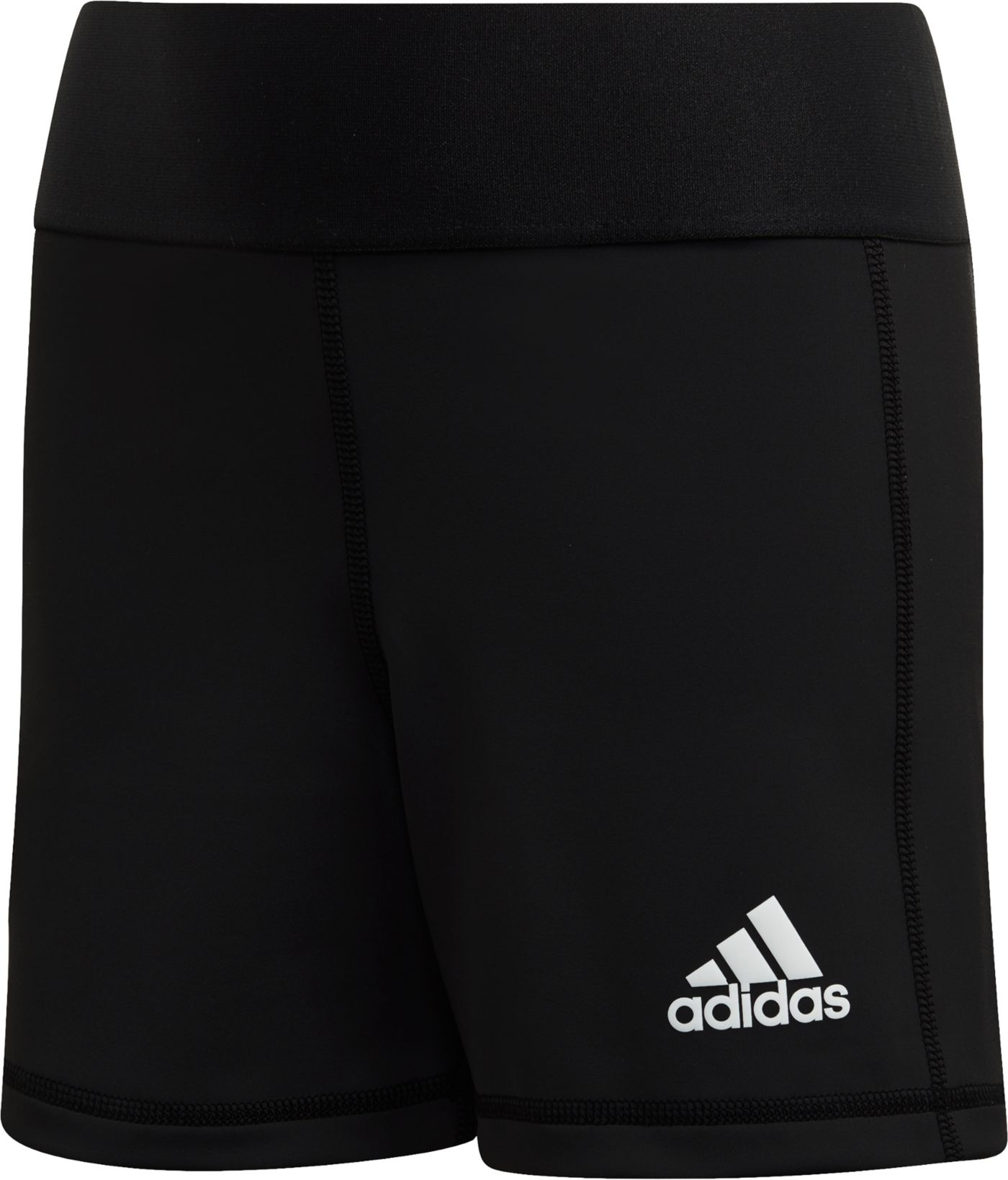 Kids Adidas Alphaskin Volleyball Shorts Black Large