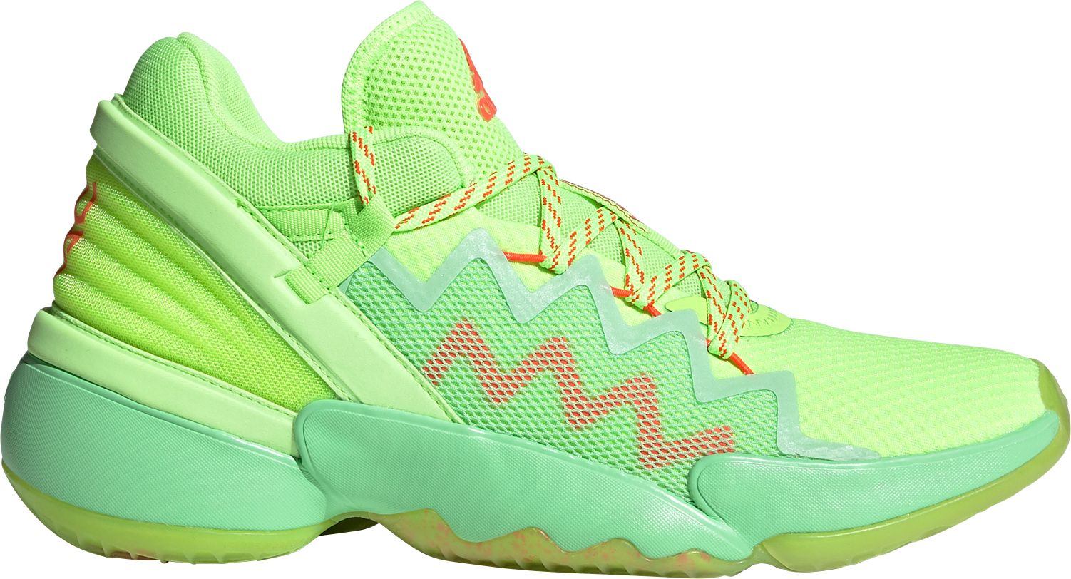 green adidas basketball shoes