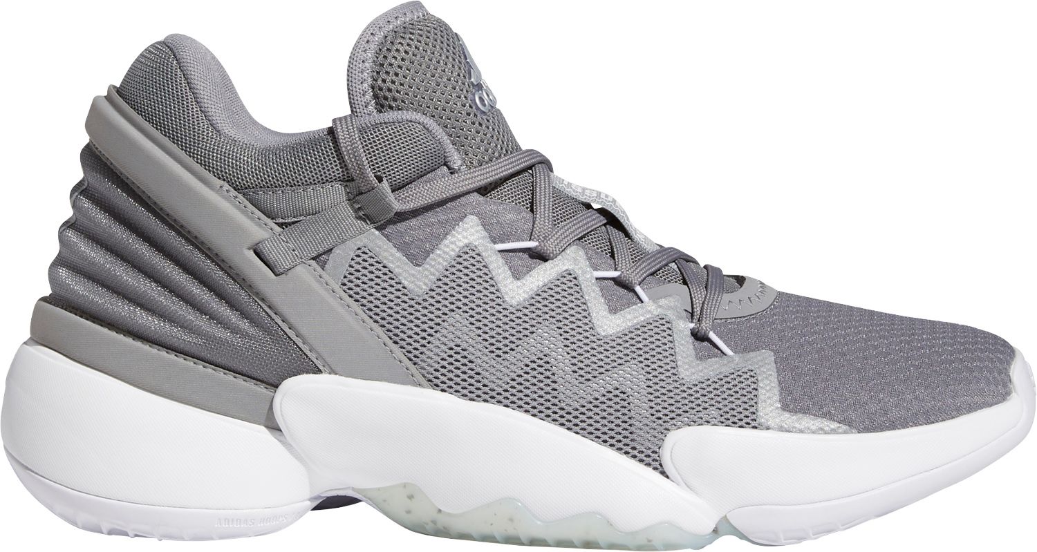 adidas grey basketball shoes