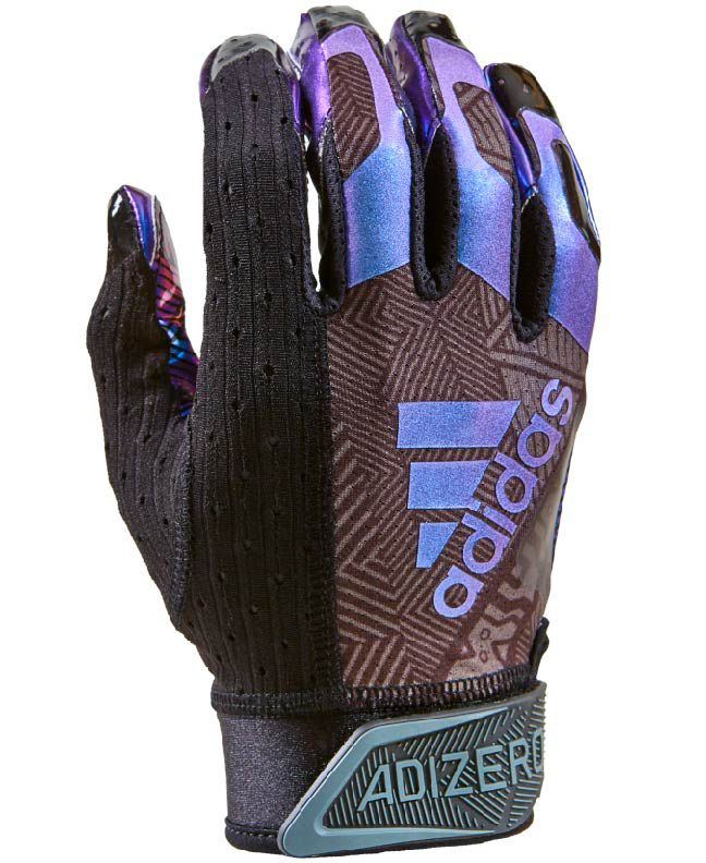 all black adidas football gloves