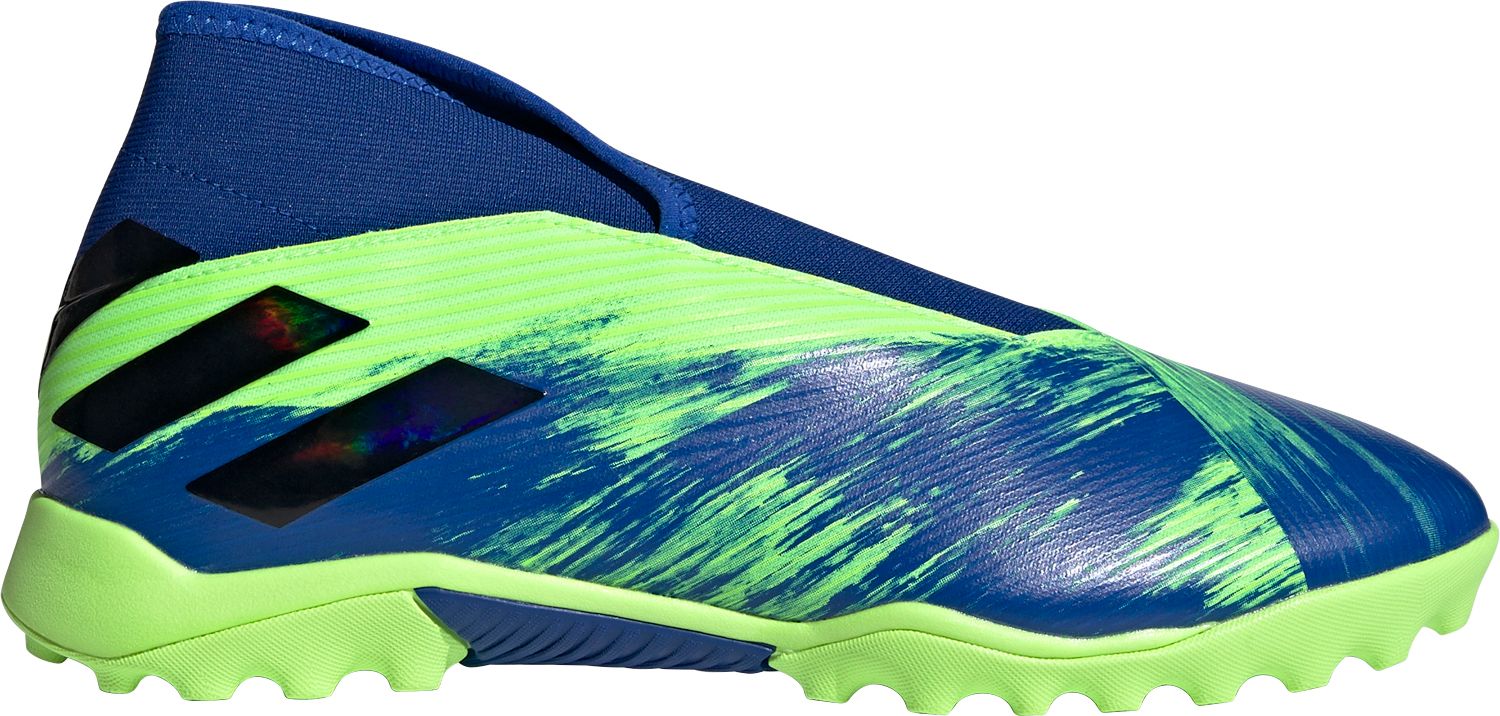 youth laceless indoor soccer shoes