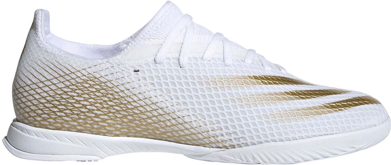 gold indoor soccer shoes