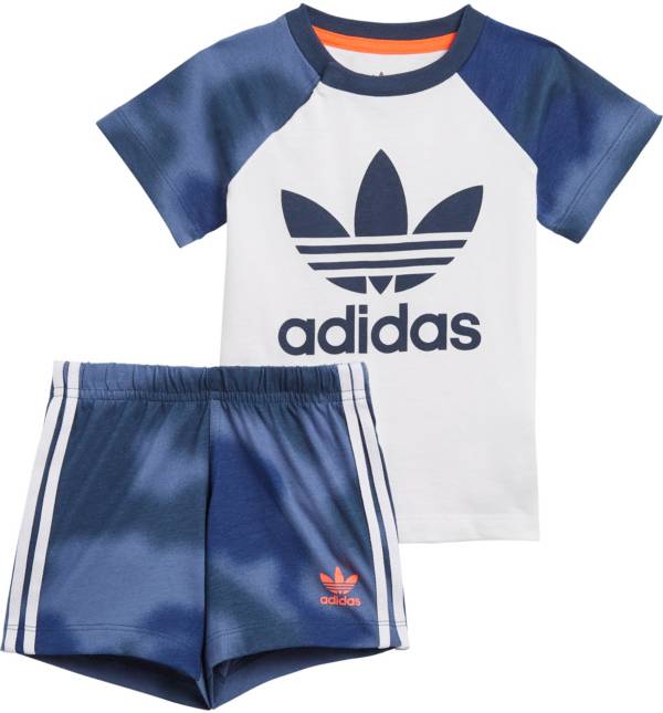 adidas Boys' Camo Print T-Shirt and Shorts Set