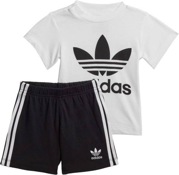 adidas Boys' Trefoil Tee Set