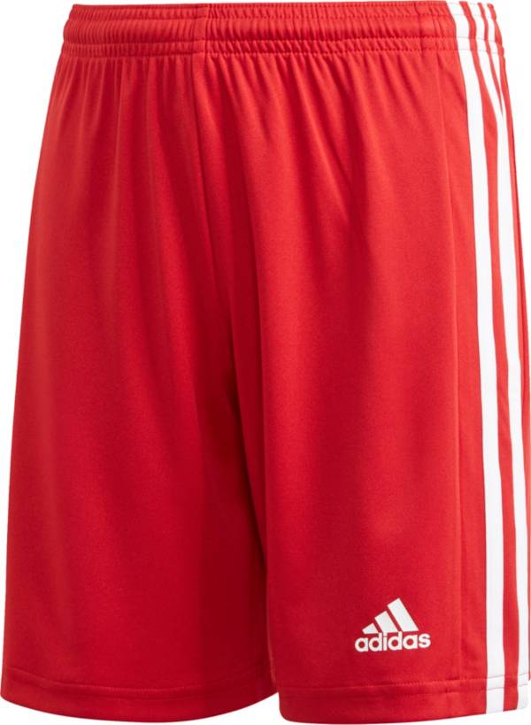 Red shorts hot sale adidas