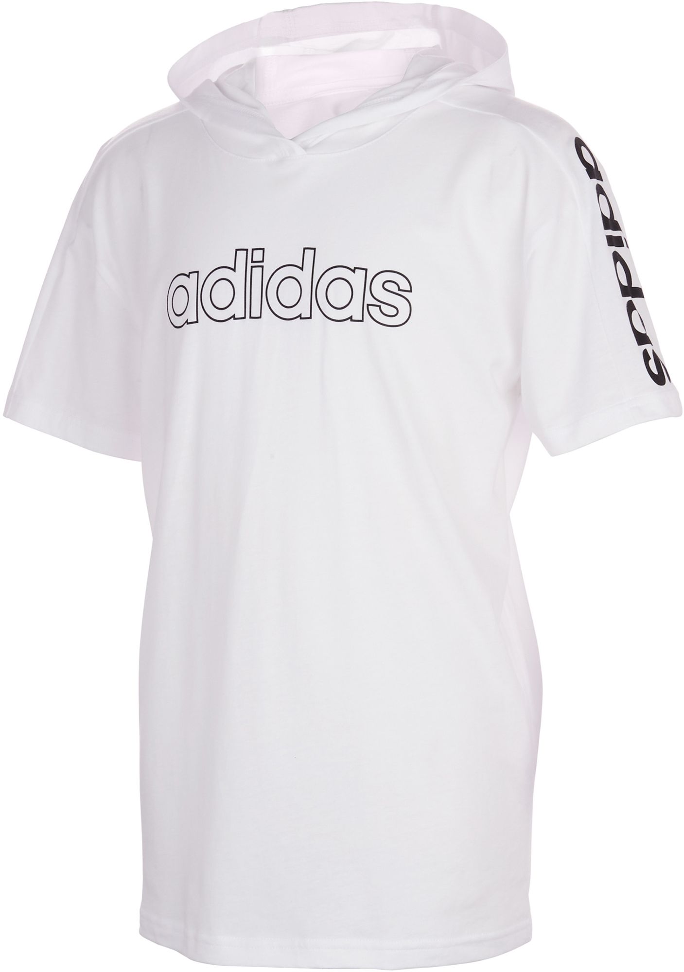 adidas short sleeve hoodie