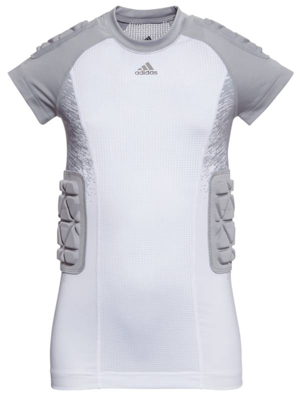 adidas Youth Techfit Padded Printed Football Shirt adidas Youth Techfit Padded Printed Football Shirt