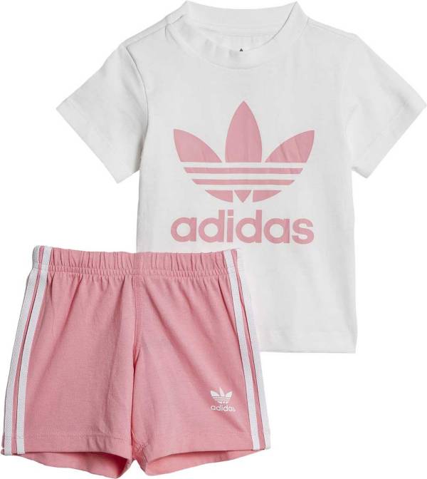 adidas Infants' Trefoil Shorts Tee Set product image