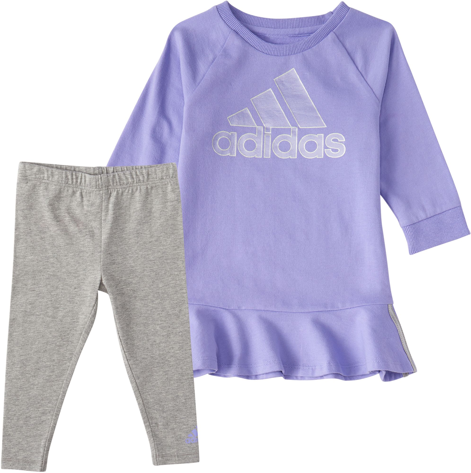 girls adidas leggings set