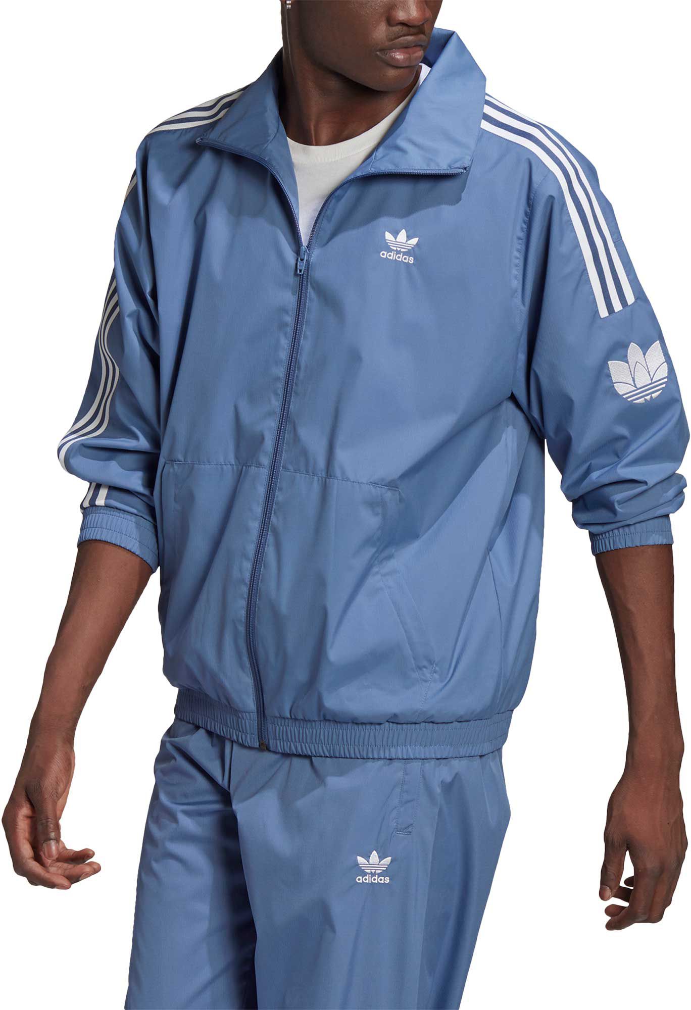 adidas trefoil track jacket