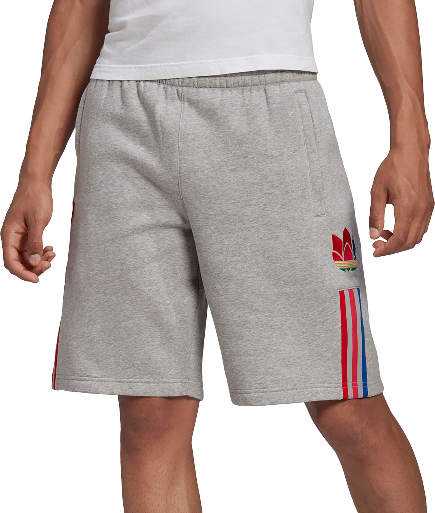 3D Trefoil 3-Stripes Sweat Shorts 