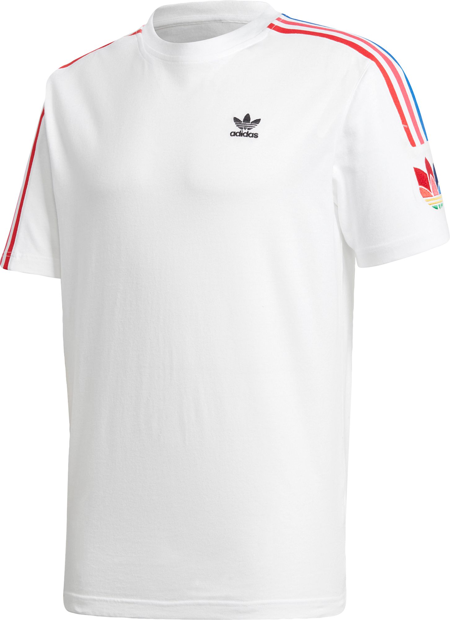 adidas men's original 3 stripes tee