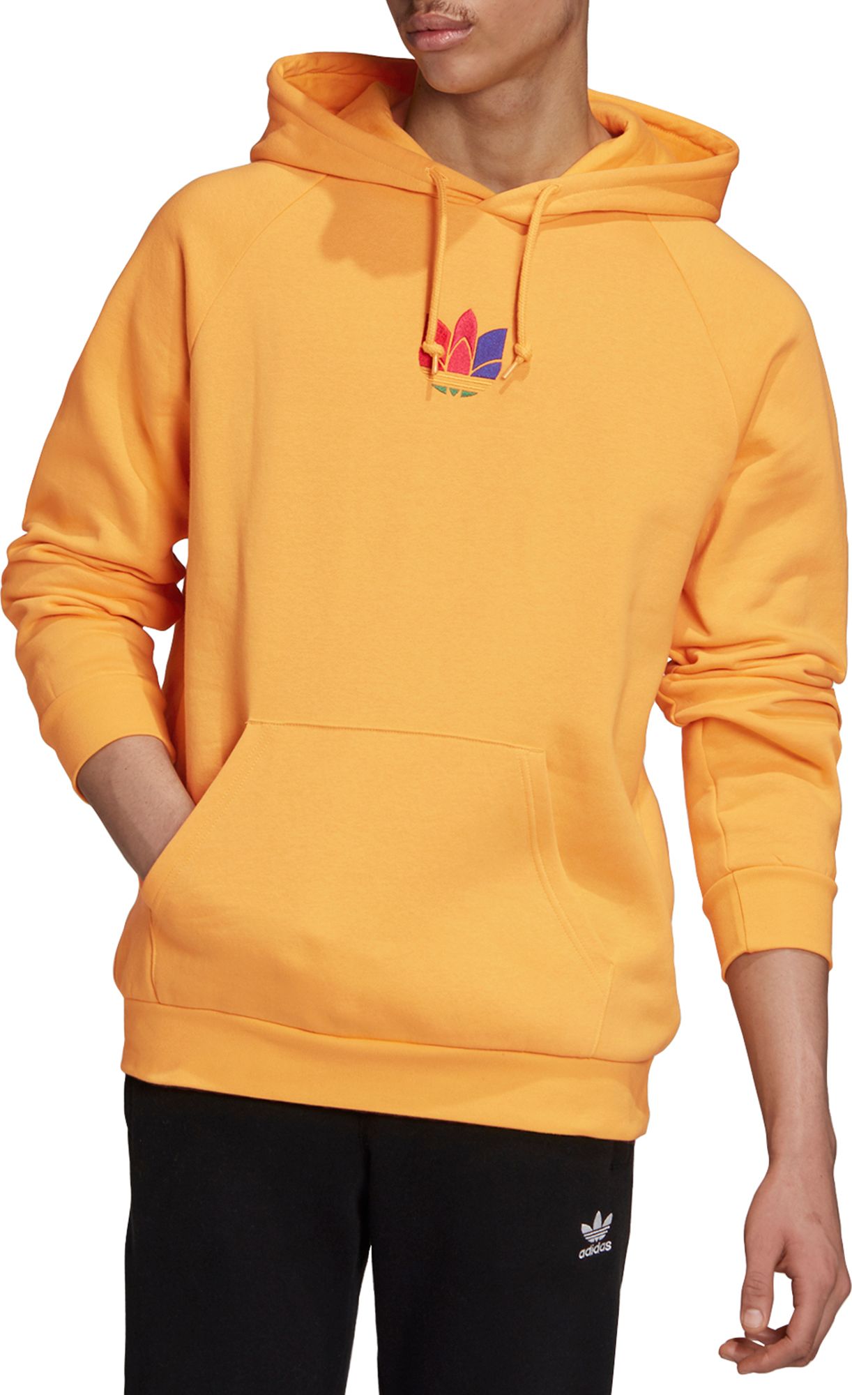gold colored hoodie