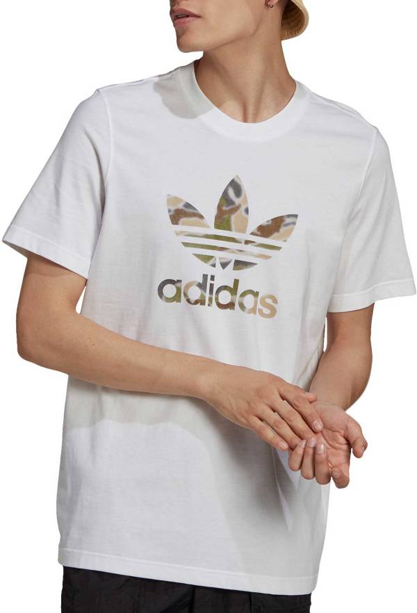 adidas Men's Camo Trefoil Tee