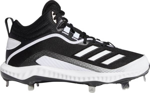 adidas Men's Icon 6 Bounce Mid Metal Baseball Cleats