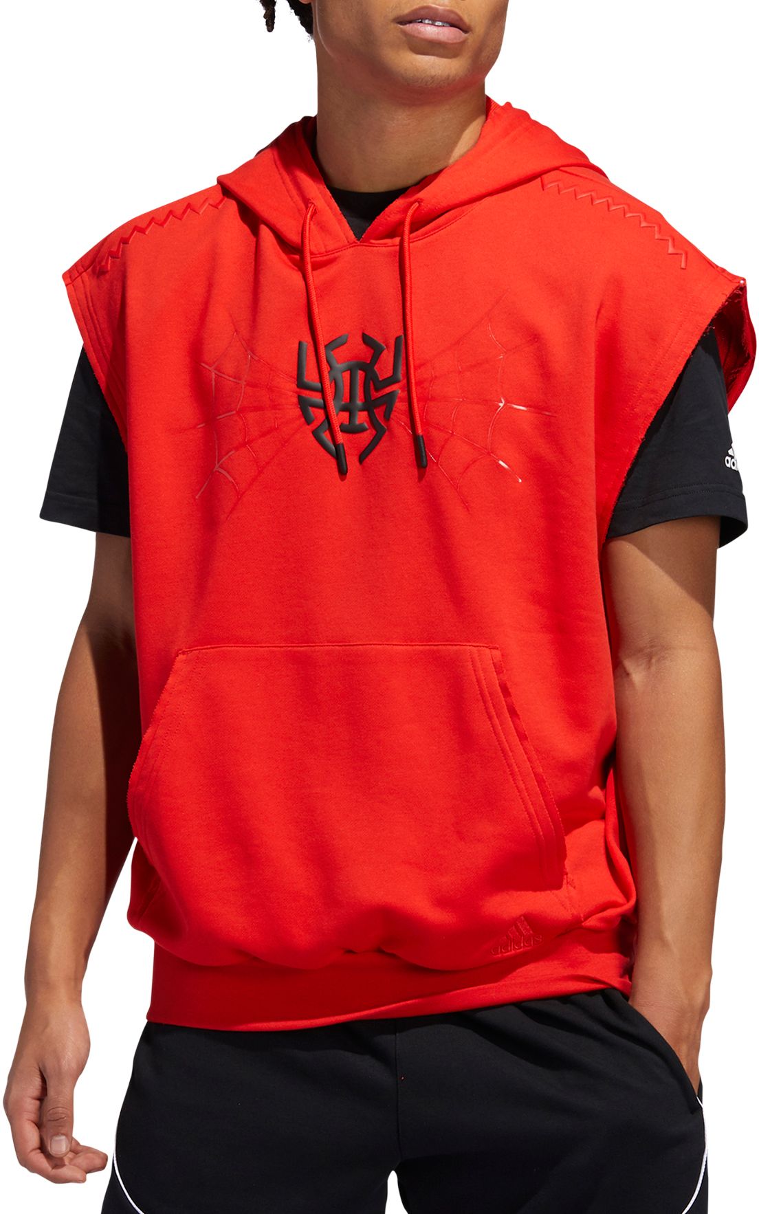 adidas sleeveless hoodie